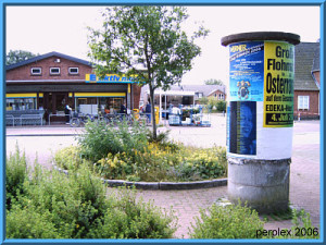 DIN A0 freier Anschlag Litfa�s�ule